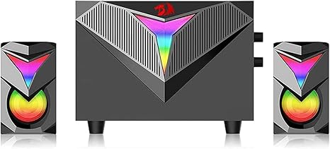 Redragon GS700 Toccata, 2.1, RGB Computer Speakers RED-GS700 - Desert Games
