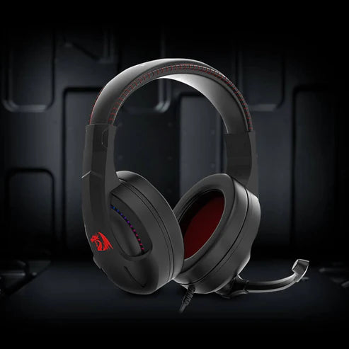 Redragon H211 Cronus RGB Wired Gaming Headset - Black - Desert Games