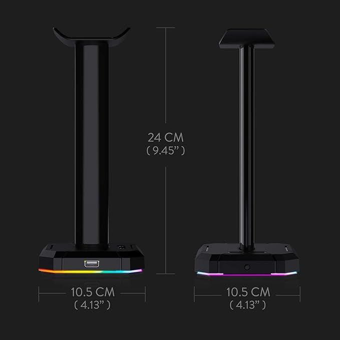 Redragon HA300 Scepter Pro Headset Stand RGB Backlit Gaming Headphone