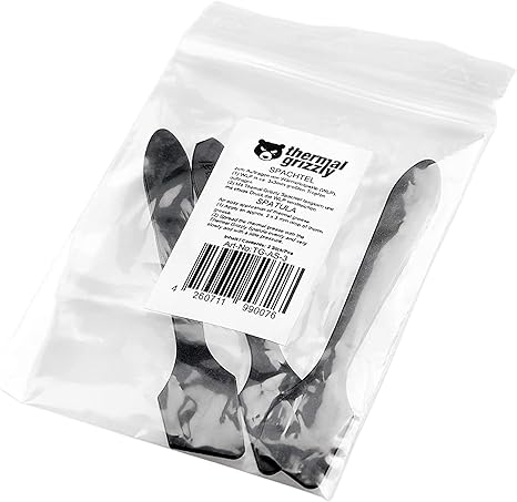Thermal Grizzly TG Spatula (3 Pieces) - Perfect Application and Spread of Thermal Paste TG-AS-3 - Desert Games