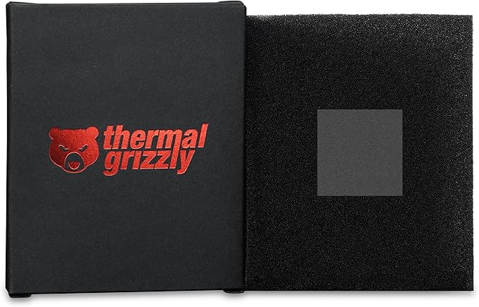 Thermal Grizzly Carbonaut (25x25x0,2mm) - for AMD Threadripper CPUs - Carbon Thermal Pad for Maximum Thermal Conductivity - Reusable and Adaptable Surface - Desert Games