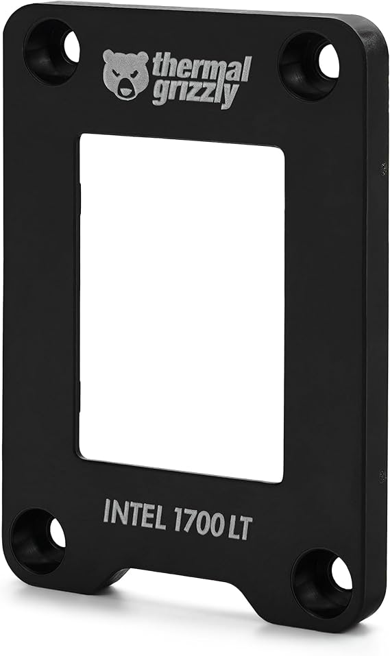 Thermal Grizzly - CPU Contact Frame Intel 1700 LT - for Optimized CPU Contact Pressure to Improve The Cooling Performance TG-CF-i1700-LT - Desert Games