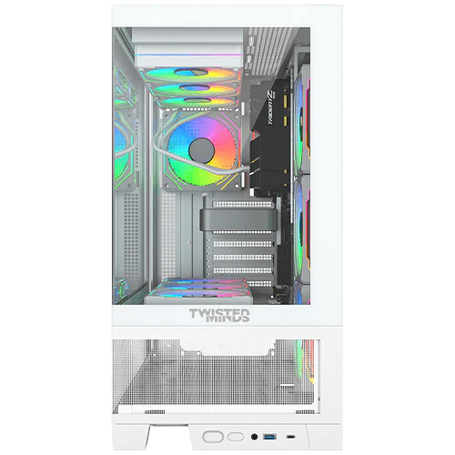 Twisted Minds Phantek - 07 Mid Tower Gaming Case - TM-245-3-W - Desert Games