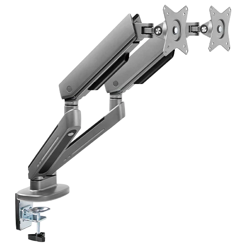 Twisted Minds Identity Premium Dual-Monitor Gaming Monitor Arms with RGB Lighting TM-54-C012-G - Desert Games