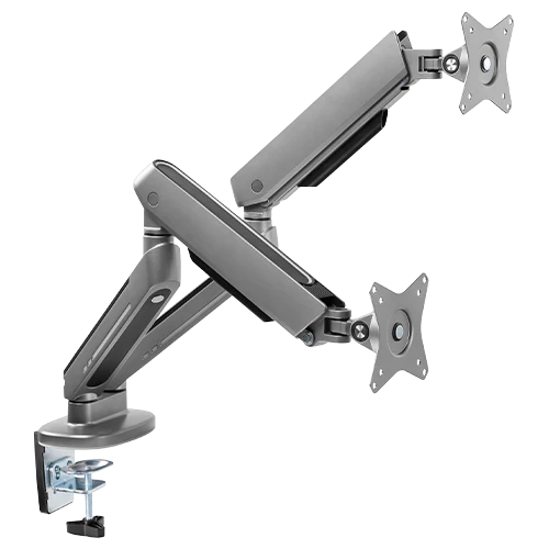 Twisted Minds Identity Premium Dual-Monitor Gaming Monitor Arms with RGB Lighting TM-54-C012-G - Desert Games