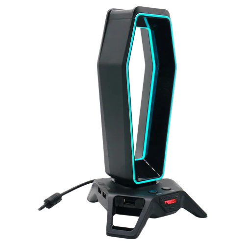Twisted Minds TM-HS-502 RGB Scorpion Headset Stand Black - Desert Games
