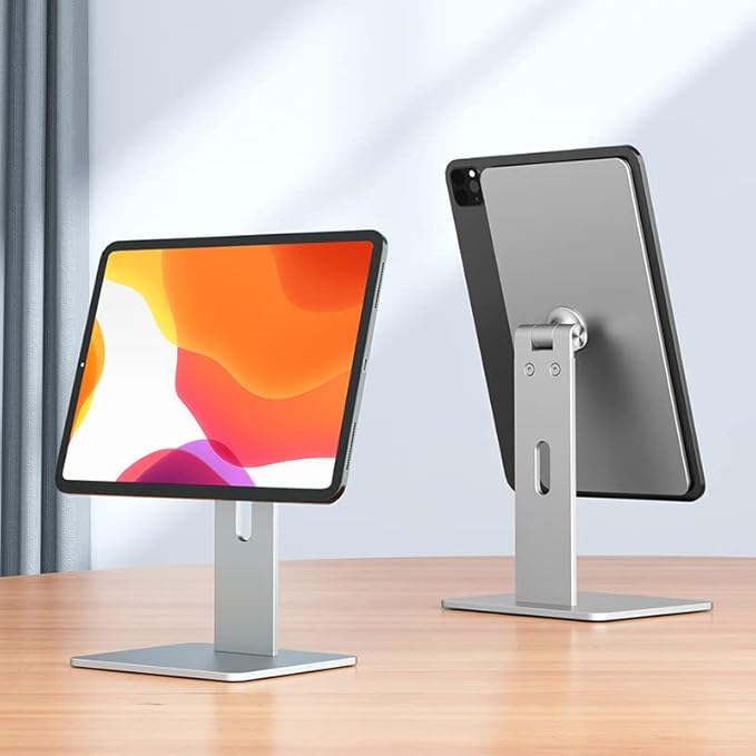 UPERGO AP-7TM Magnetic Mobile Phone/Tablet Stand - Silver - Desert Games