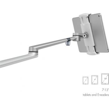 Upergo UP-8A Multiple Laptop Tablet Floor Stand -  Silver - Desert Games