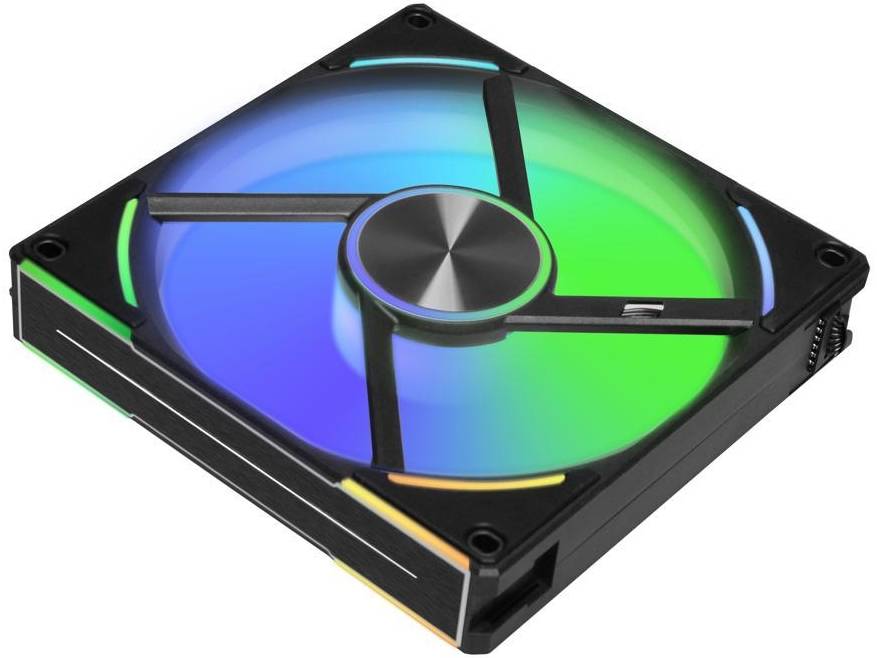 Lian li UNI Fan AL140 V2 aRGB Case Fan, Black | UF-AL140V2-1B - Desert Games