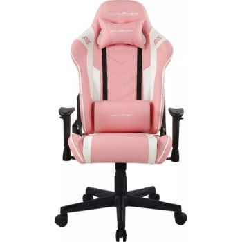 DXRacer P132 Prince Series Gaming Chair - Pink&White - Desert Games