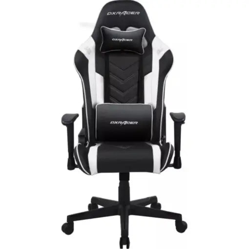 DXRacer Prince P132 Series Gaming Chair – Black/White - Desert Games