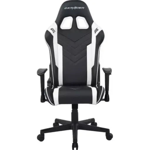 DXRacer Prince P132 Series Gaming Chair – Black/White - Desert Games