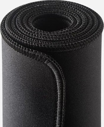 Glorious G-L-STEALTH Stealth Extended Gaming Mouse Pad/Mat, Long Black Cloth, Mousepad, Stitched Edges, 11"x13" | G-L-STEALTH - Desert Games