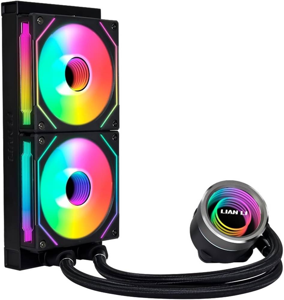 Lian Li Galahad II Trinity Liquid CPU Cooler, Black | GA II-240SL-INF-Black - Desert Games