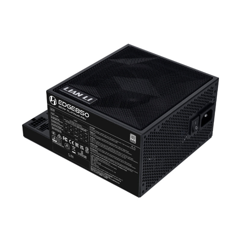 Lian Li Edge EG0850 850W 80 PLUS Platinum ATX Power Supply - Black | EG0850 - Desert Games