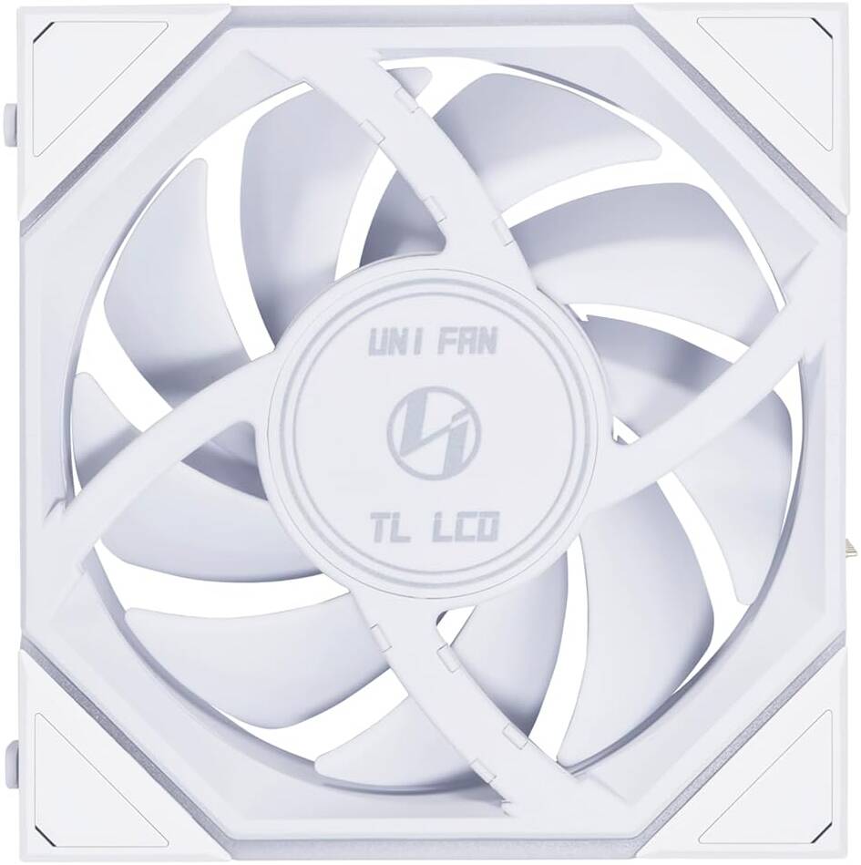 Lian Li Uni Fan TL 120 Reverse Blade Case Fan, Triple Pack, W/ Controller, White | G99.12RTLLCD3W.00 - Desert Games