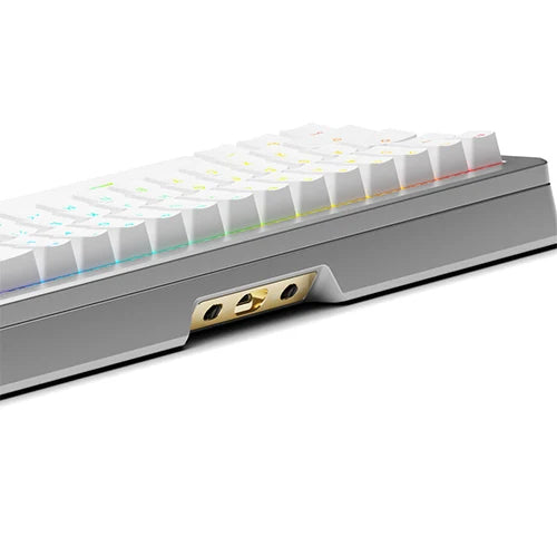 Glorious GMMK 3 PRO HE 65% Prebuilt Wireless Gaming Keyboard - Silver GMMK3-PRO-65-HE-WL-S - Desert Games