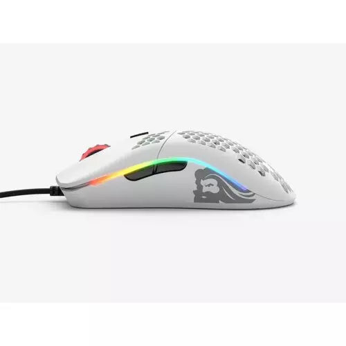Glorious Model O Minus 12000 DPI RGB Led Gaming Mouse - Matte White - Desert Games