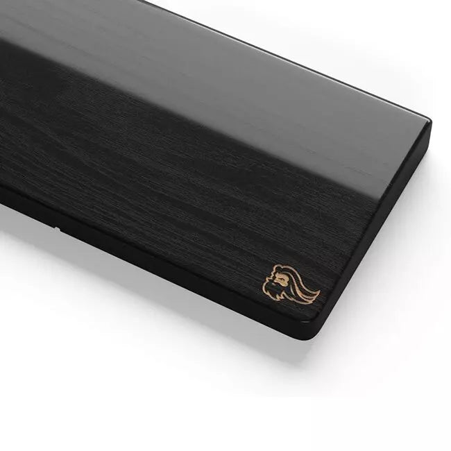 Glorious Wooden Mouse Wrist Rest - Black | GV-M-DARK - Desert Games