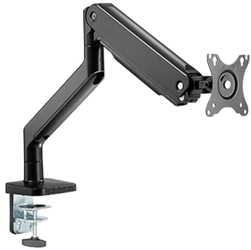 Twisted Minds Single Monitor Heavy Duty Spring Assisted Monitor Arm USB Port TM-60-C06
