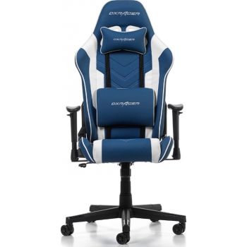 DXRacer P132 Prince Series Gaming Chair - Blue/White