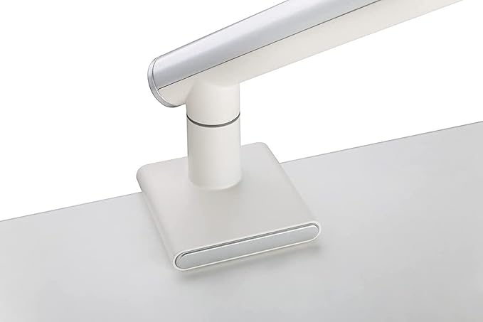 Twisted Minds Premium Aluminum Adjustable Single Monitor Desk Mount for 17 to 32 inch Computer Monitor, White