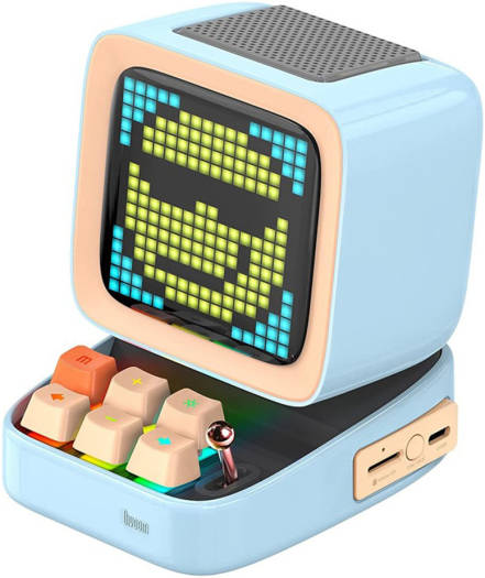 Divoom Ditoo Pro Bluetooth Mini Speaker - Blue