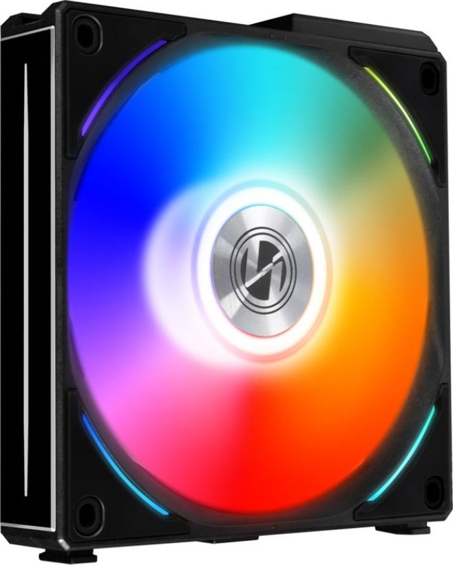 Lian Li UNI FAN AL120 Digital Addressable RGB 120 Fan, Single Pack, Black | G99.12AL1B.00