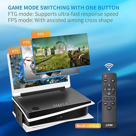G-STORY 15.6" Inch IPS 4k 60Hz Portable Monitor Gaming Display - Desert Games