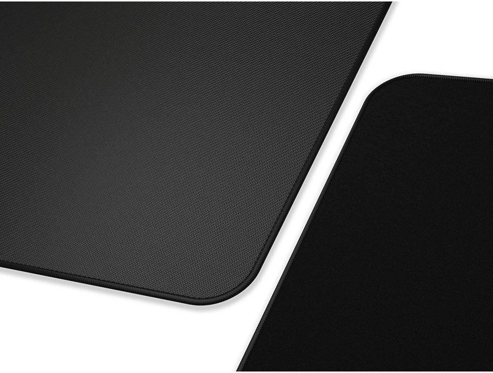 Glorious XXL Extended Gaming Mouse Mat/Pad - Stealth Edition - Large, Wide (XXL Extended) Black Cloth Mousepad, Stitched Edges, 18"x36" | G-XXL-STEALTH