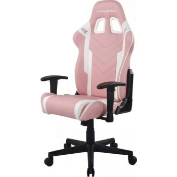 DXRacer P132 Prince Series Gaming Chair - Pink&White