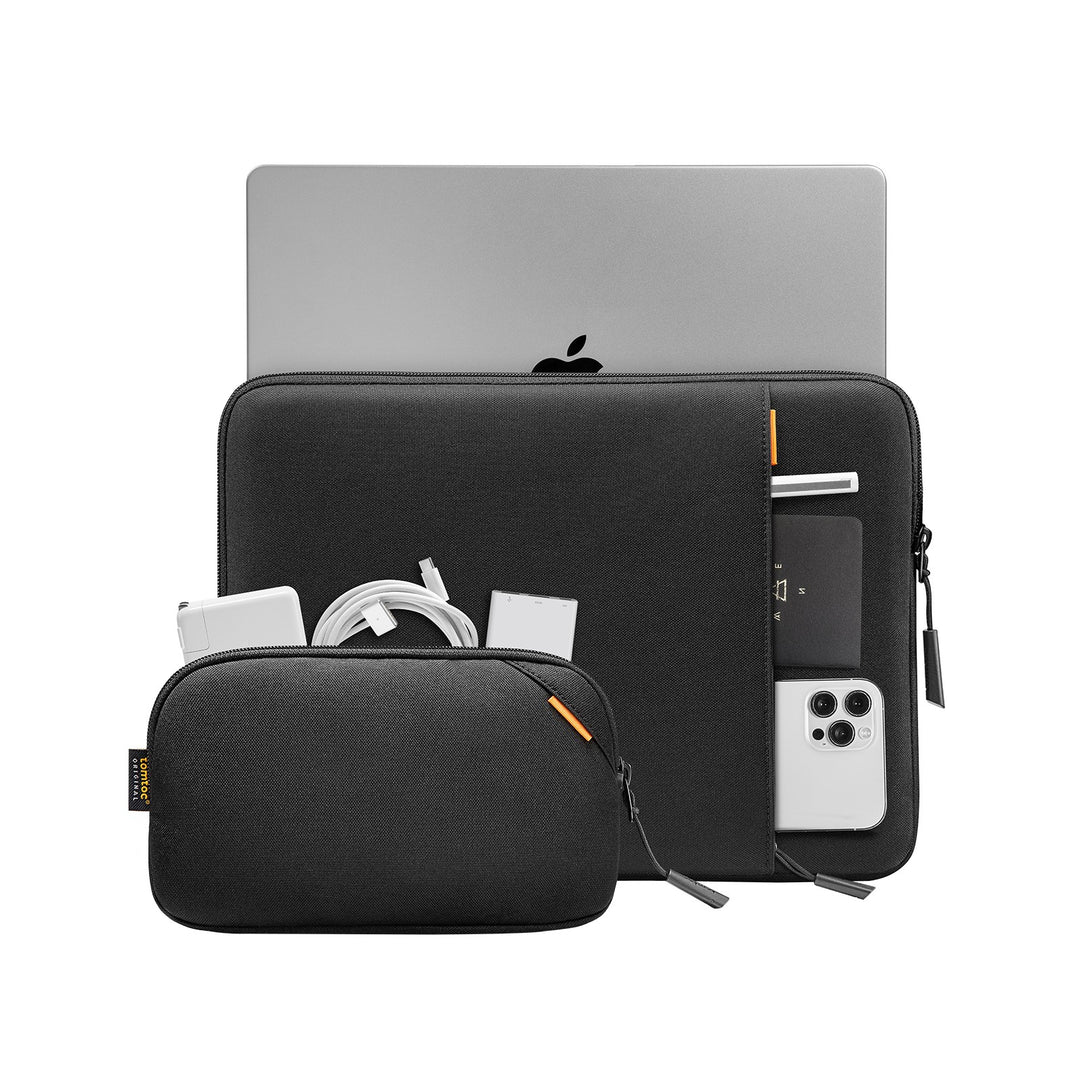 Tomtac Defender-A13 Laptop Sleeve Kit For 14 inch MacBook Pro - Black - Desert Games
