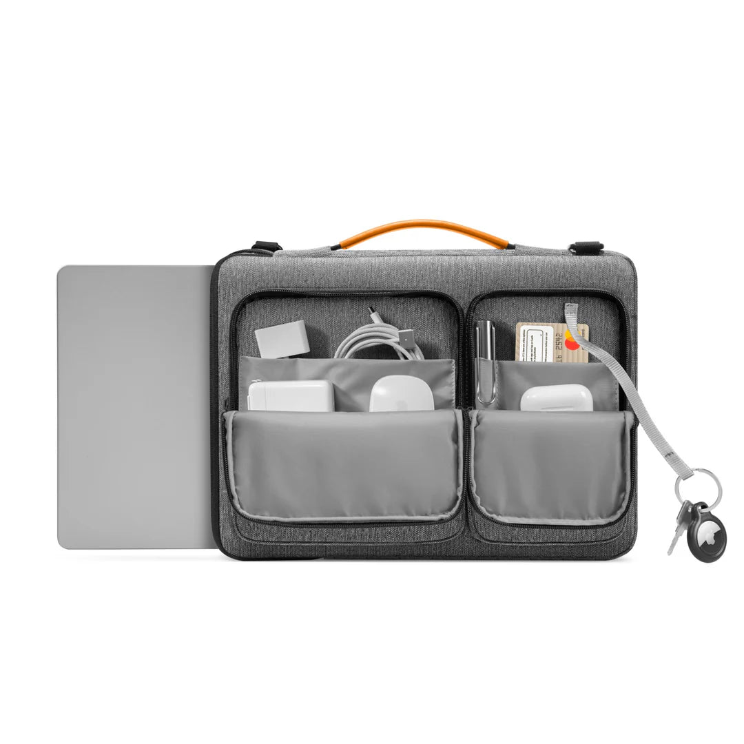 Tomtoc Defender-A42 Laptop Shoulder Bag for 13 inch MacBook Air/Pro - Gray - Desert Games