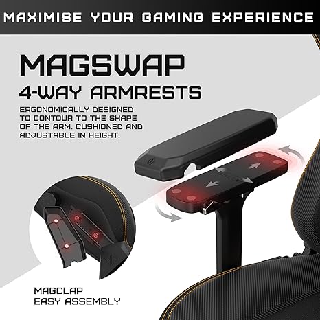 Andaseat Kaiser 3 Large Premium Ergonomic Gaming Office Chair