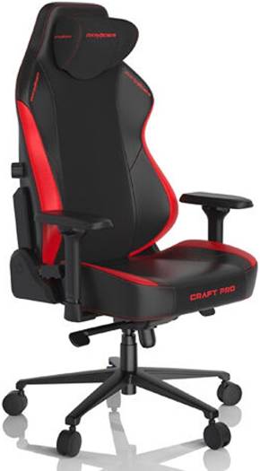 DXRacer Craft Pro Classic Gaming Chair, Large - Red/Black