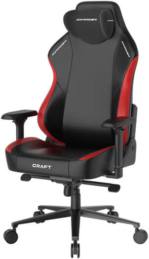 DXRacer Craft Pro Classic Gaming Chair, Extra Large, Red/Black