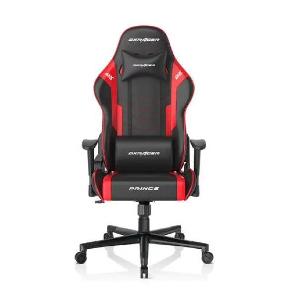 DXRacer P132 Prince Series Gaming Chair - Black/Red