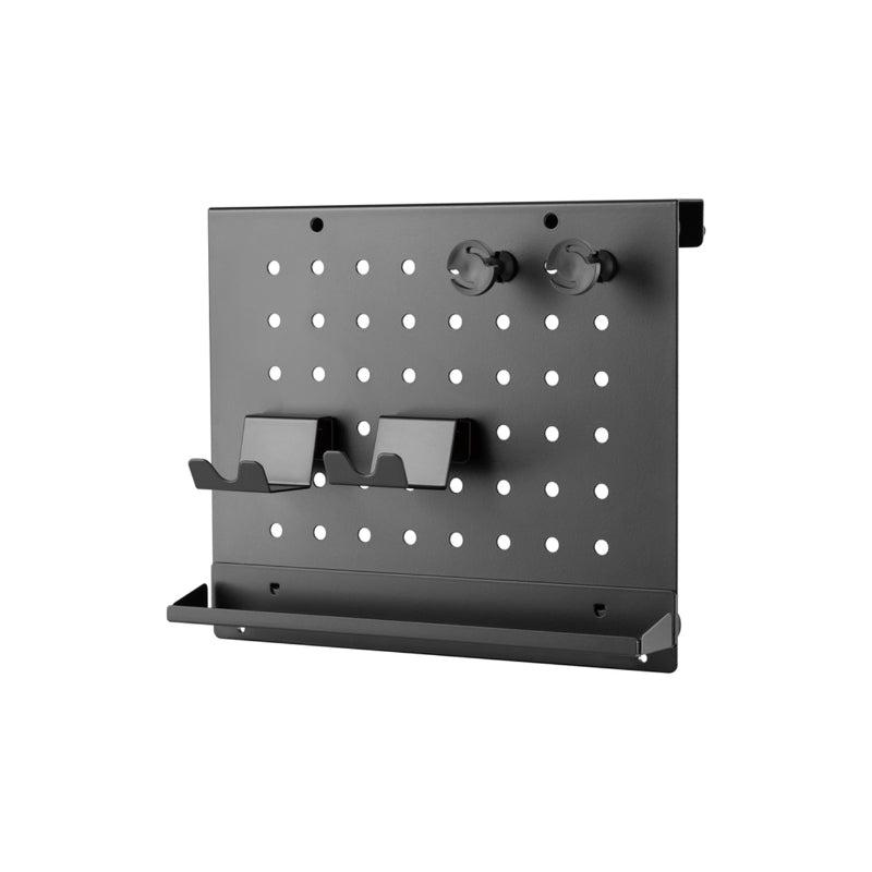 Gadgeton Customizable Desk Organizer With Gaming Handle Holder For Gaming And Office Use, Black