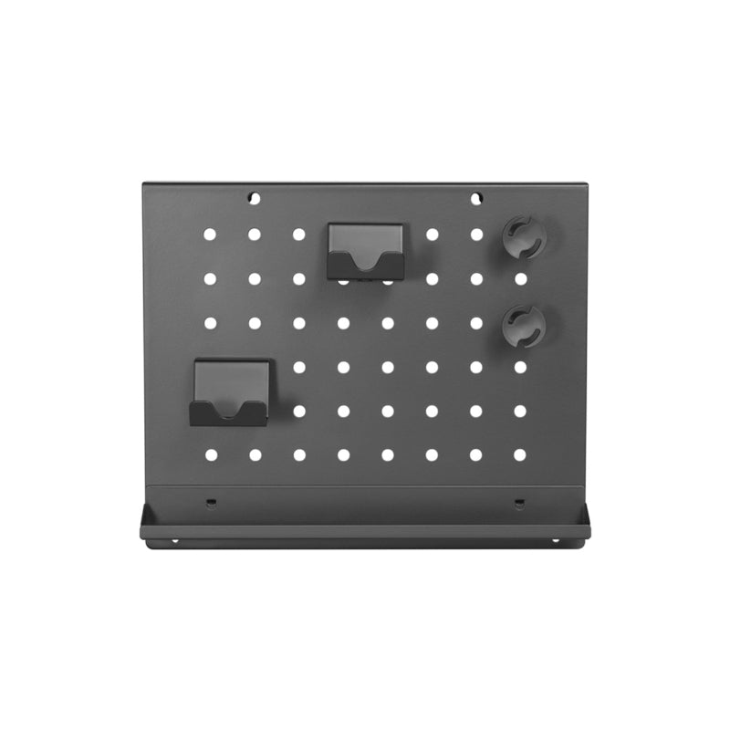 Gadgeton Customizable Desk Organizer With Gaming Handle Holder For Gaming And Office Use, Black