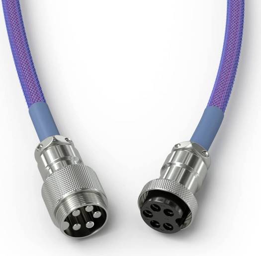 Glorious Coiled USB Type-C Keyboard Cable, Nebula  GLO-CBL-COIL-NEBULA