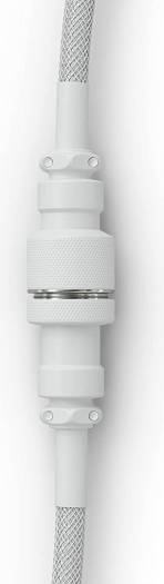 Glorious Coiled USB Type-C Keyboard Cable - White GLO-CBL-COIL-WHITE - Desert Games