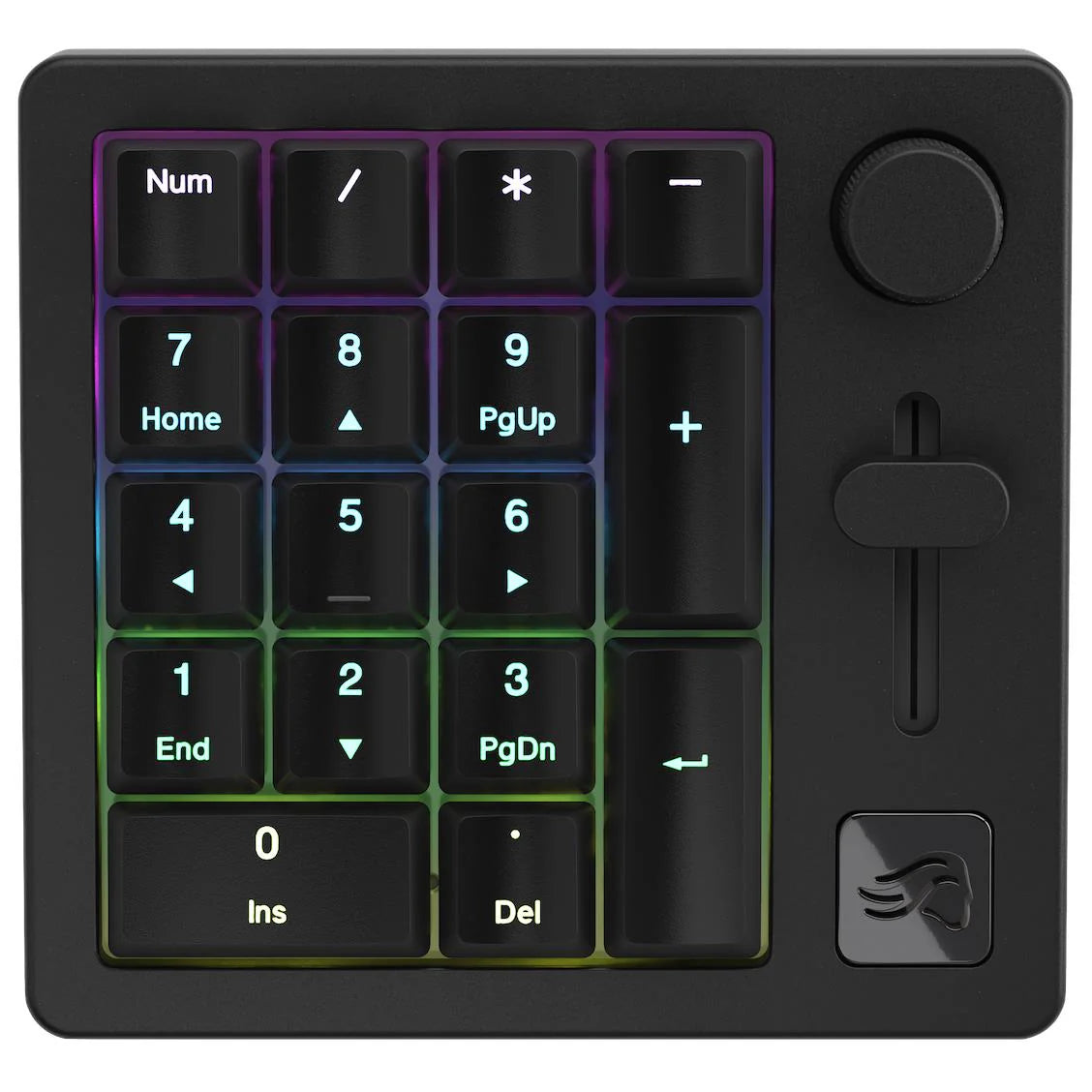 Glorious Numpad Prebuilt - Black Slate GLO-GMMK-NP-FOX-B