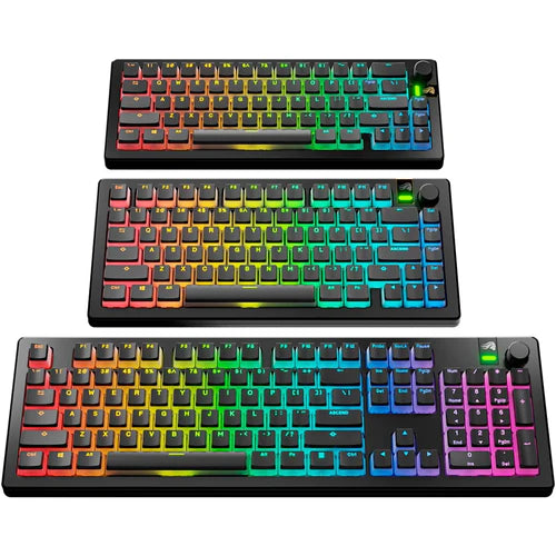 Glorious GPBT Aura V3 RGB Keycaps 130 Keys - Black GLO-KB-ACC-KC-GPBT-AURA-BLK-US - Desert Games