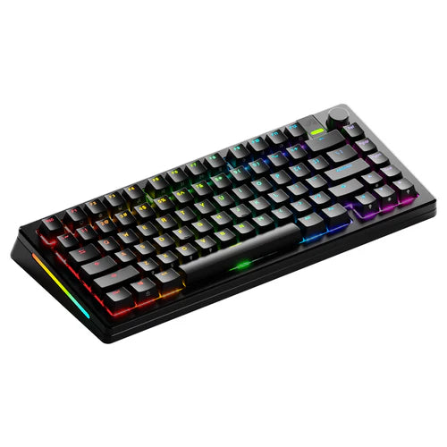 Glorious GMMK 3 Pro 75% Prebuilt Wireless Gaming Keyboard - Black GMMK3-PRO-75-PB-FOX-WL-BLK-US