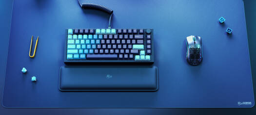 Glorious PBT Celestial Ice ANSI Mechanical Keycaps, 114 Keys  GLO-KC-GPBT-CI - Desert Games