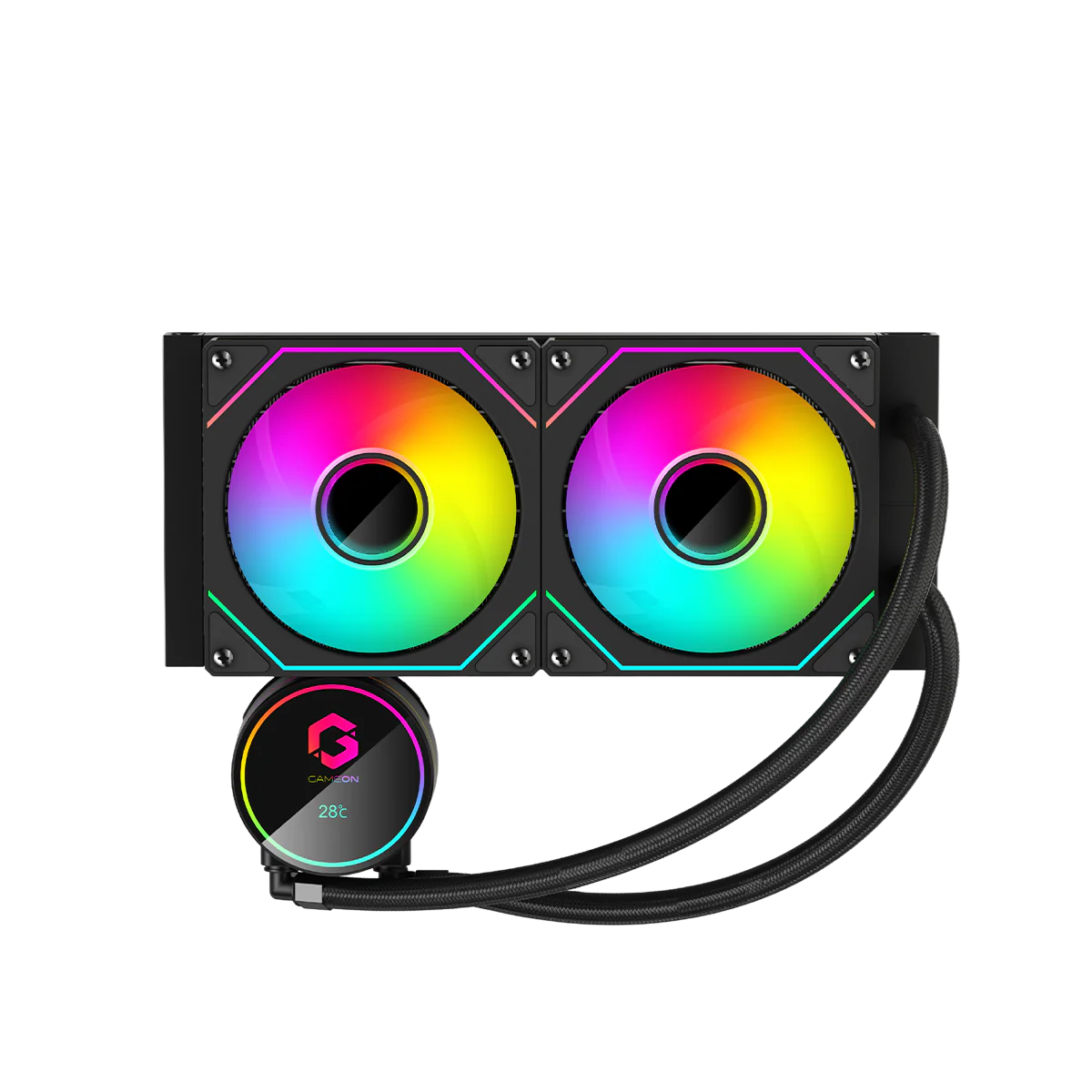 GAMEON GO-240 KRAKEN A380-BLK Liquid CPU Cooler - Black