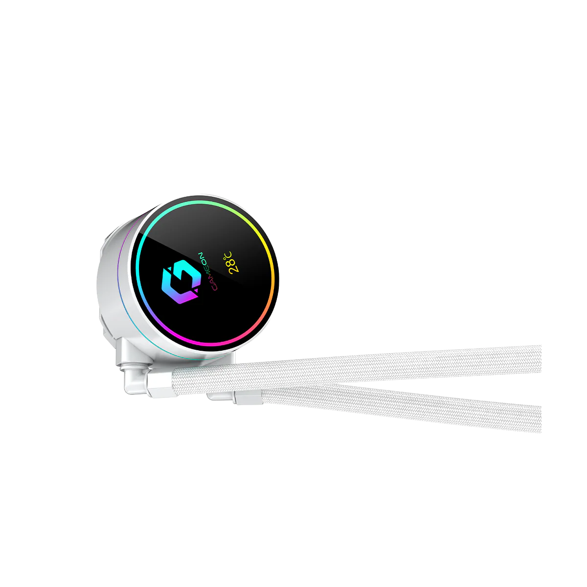 GAMEON - GO-240 KRAKENA380-BLK Liquid CPU Cooler - White - Desert Games