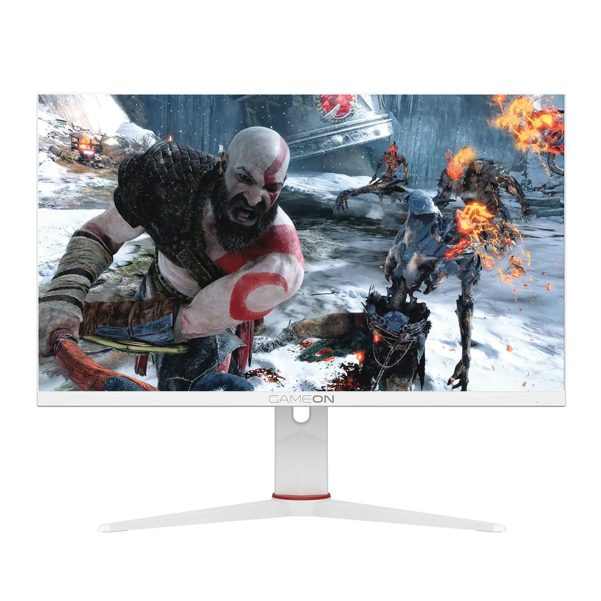 GAMEON GOA27FHD360IPS Artic Pro Series 27" FHD, 360Hz, MPRT 0.5ms, HDMI 2.1, Fast IPS Gaming Monitor (Supports PS5) - White