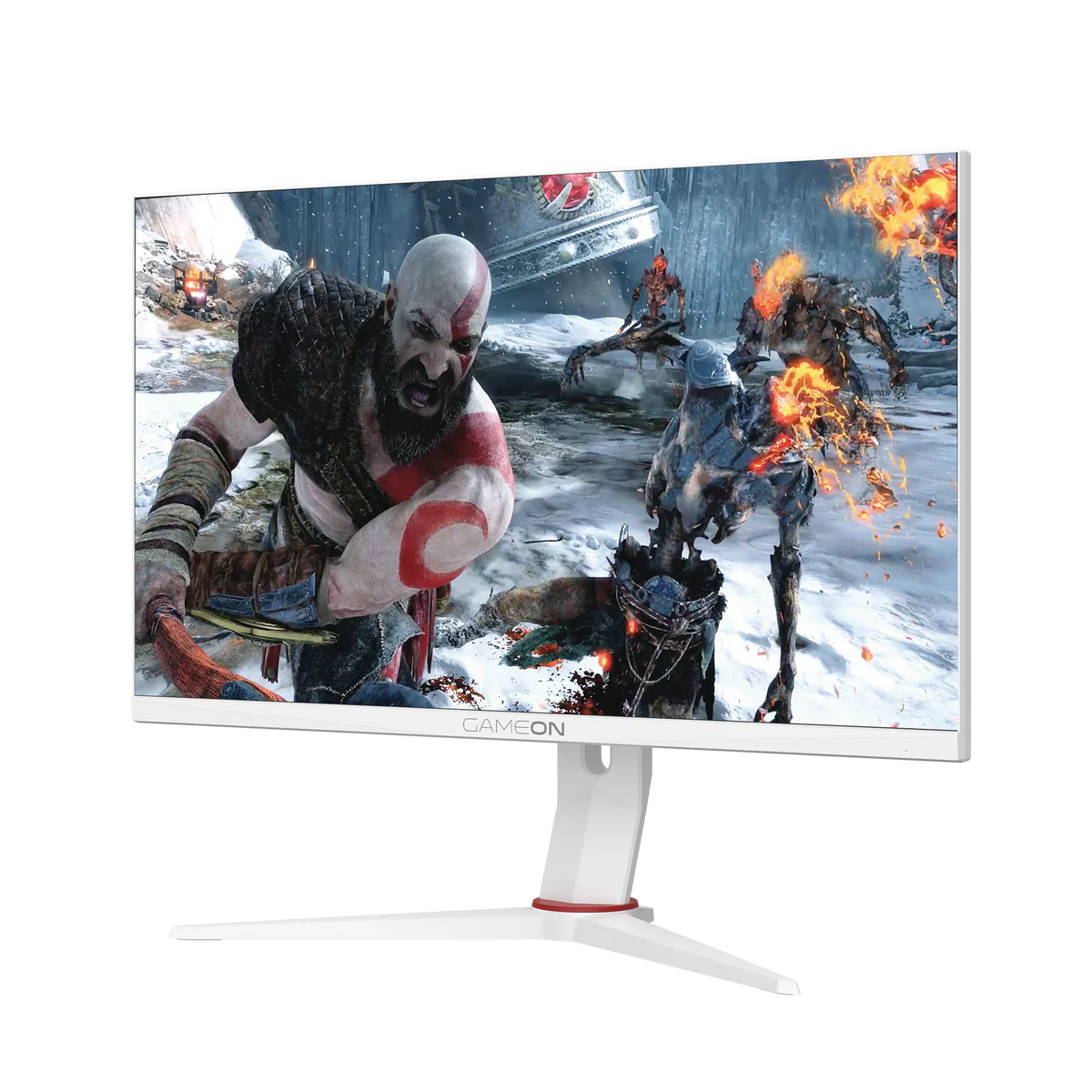 GAMEON GOA27FHD360IPS Artic Pro Series 27" FHD, 360Hz, MPRT 0.5ms, HDMI 2.1, Fast IPS Gaming Monitor (Supports PS5) - White