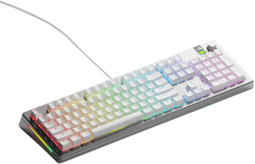 Glorious GMMK 3 Pro Prebuilt 100% Wired Keyboard - Silver GMMK3-PRO100-FOX-W-S